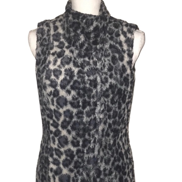 Kate Rosy Jackets & Blazers - Snow Leopard Faux Fur Vest